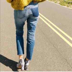 Madewell Cruiser Straight Leg Shadow Pocket Jeans